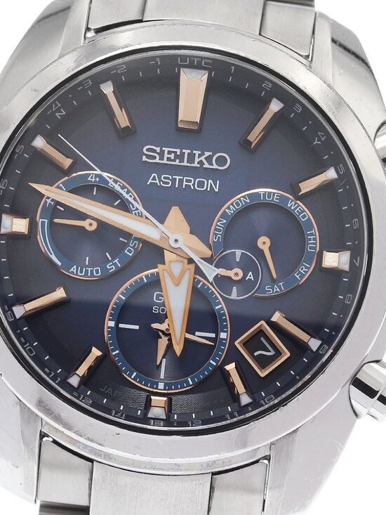 SEIKO Astron SBXC049/5X53-0AJ0 Chronograph Solar Powered Radio Men\'s_941809 main image 12